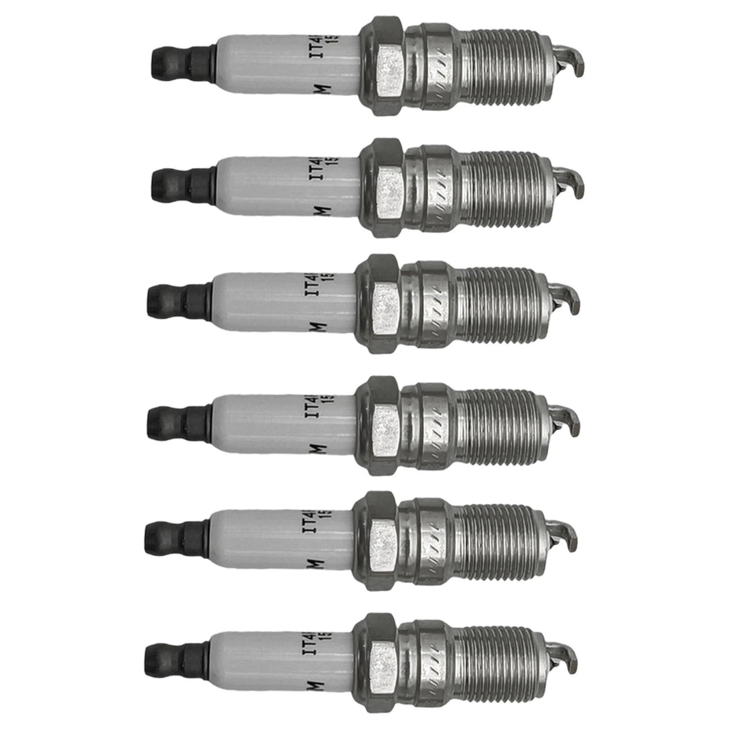 Set of 6 Iridium Platinum Spark Plugs for Chevrolet Buick Oldsmobile Pontiac (1987–1993)