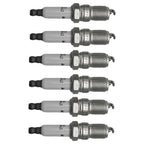 Set of 6 Iridium Platinum Spark Plugs for Chevrolet Buick Oldsmobile Pontiac (1987–1993)