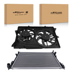 Radiator and Cooling Fan Assembly for Ford Flex, Lincoln MKT (2013–2019)