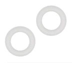 2 Pcs Gearcase Lower Unit Drain Screw Gasket for Evinrude Johnson (N/A)