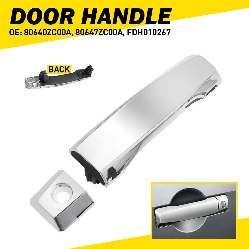 Exterior Door Handle for Nissan Titan (2004–2015) Armada (2005–2015) Front Driver