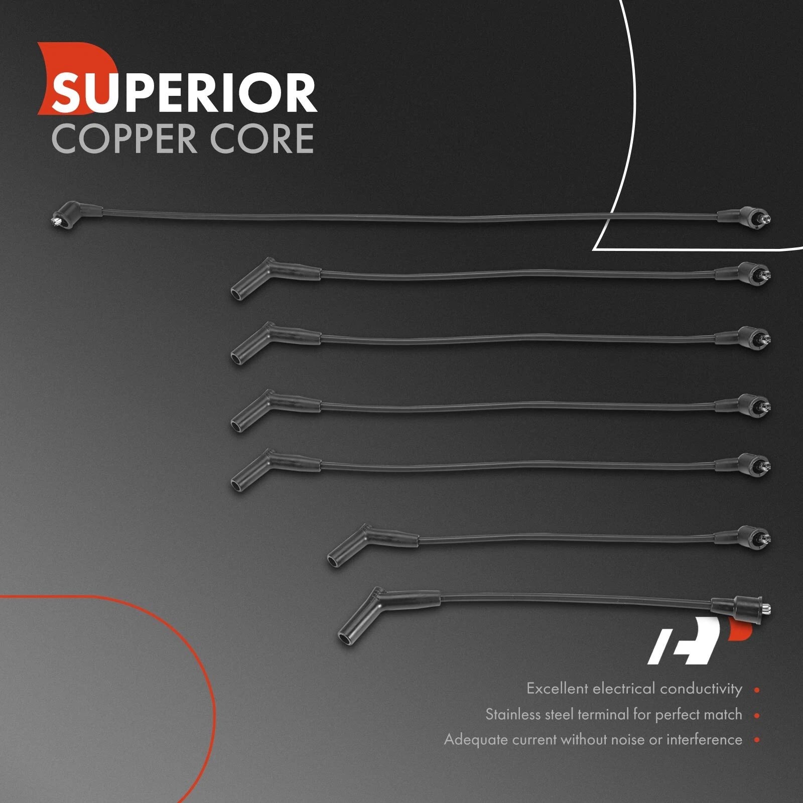 Spark Plug Wire Set for Toyota Land Cruiser (1981-1987)