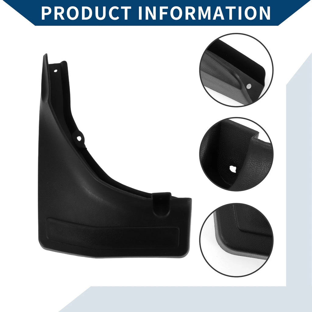 Set of 2 Mud Flaps Splash Guards for Mercedes-Benz GLC (2014–2016)