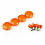 Turn Signal Lens with Bulbs for Harley FXDF Softail Dyna Sportsters (2002–Present)