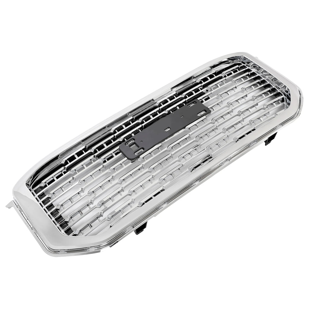 Chrome Front Upper Grille Mesh for GMC Yukon/Yukon XL (2015-2020)