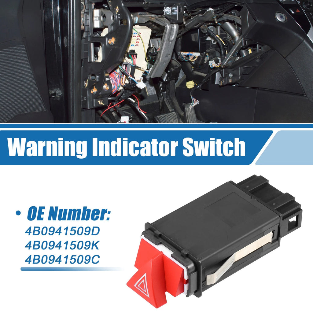 Warning Indicator Switch No. 4B0941509D for Audi A6 S6 (1998–2004)
