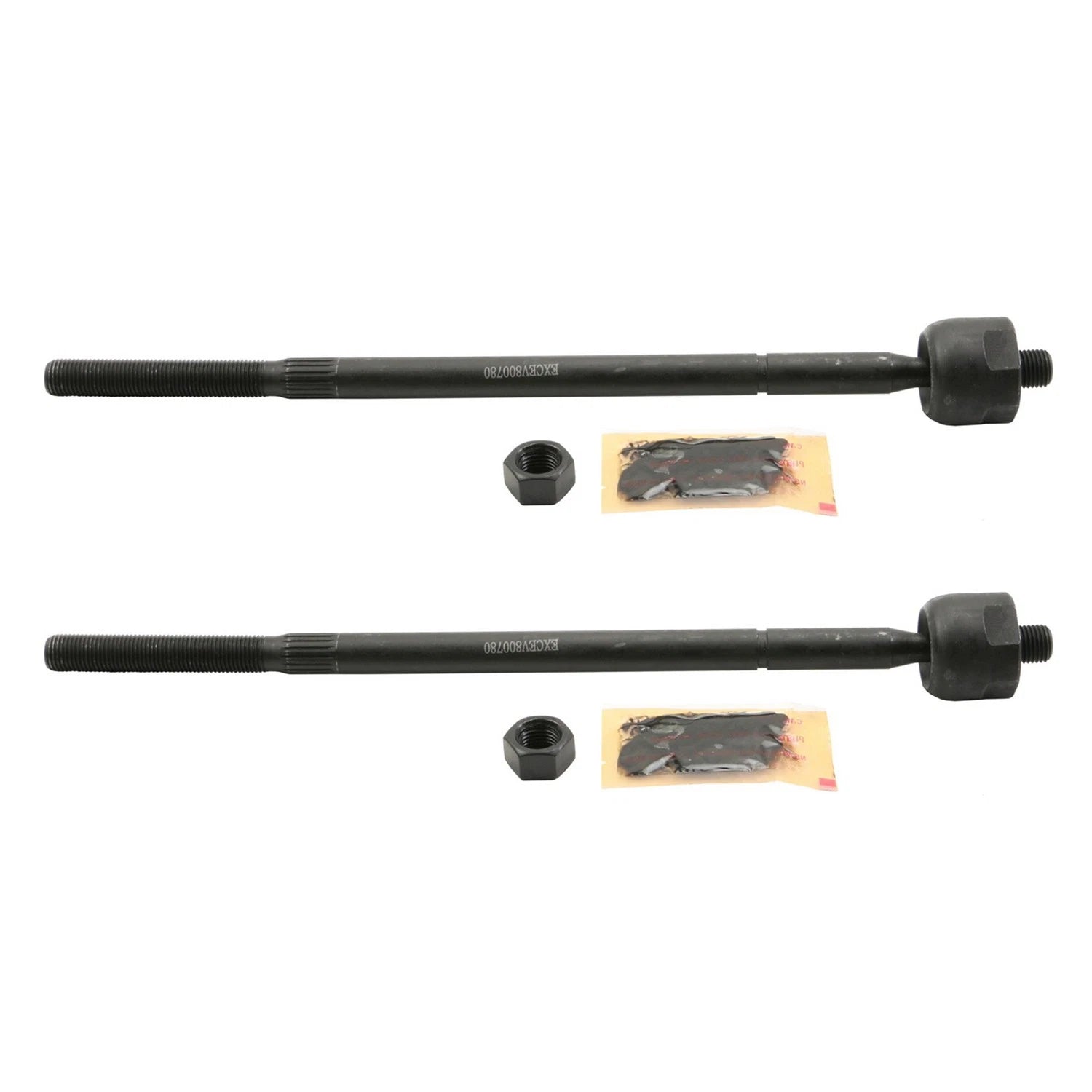 2X Moog Front Inner Steering Tie Rod End Kit for Ford Focus (2009–2011)