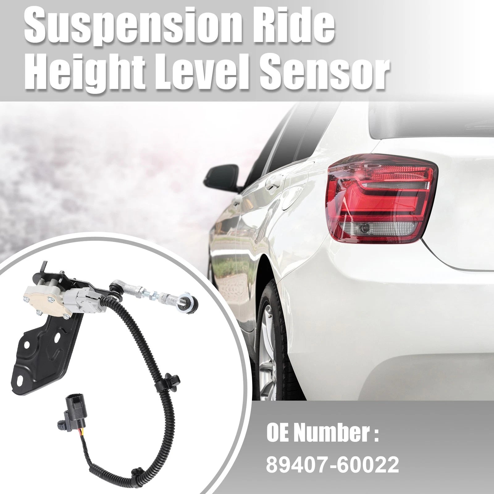 Rear Right Height Level Sensor for Toyota 4Runner (2003–2023) 89407-60022
