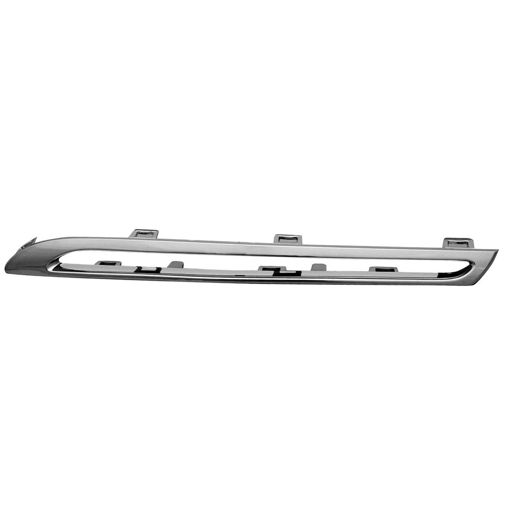 Chrome ABS Plastic Grille Insert Driver Side Replacement for Toyota (2010–2013)