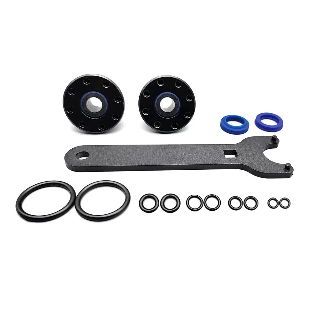 Front Mount Hydraulic Steering Cylinder Seal Kit & Bleed Kit for Seastar (HS5157)