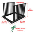 Steel Windshield Rack for Lite Auto Glass (5-10 Slot) with Rubber Pad