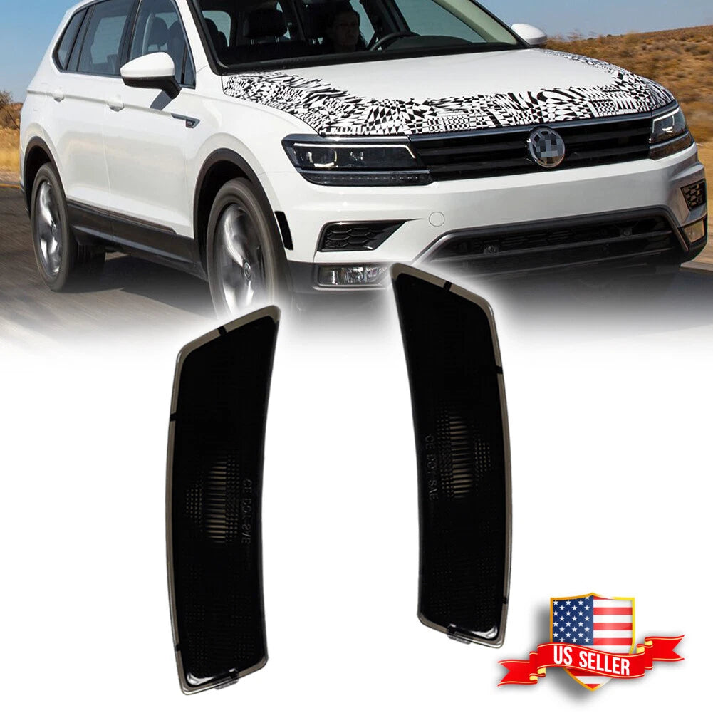 Smoked Lens Front Side Marker Light for VW Tiguan (2018–2023)
