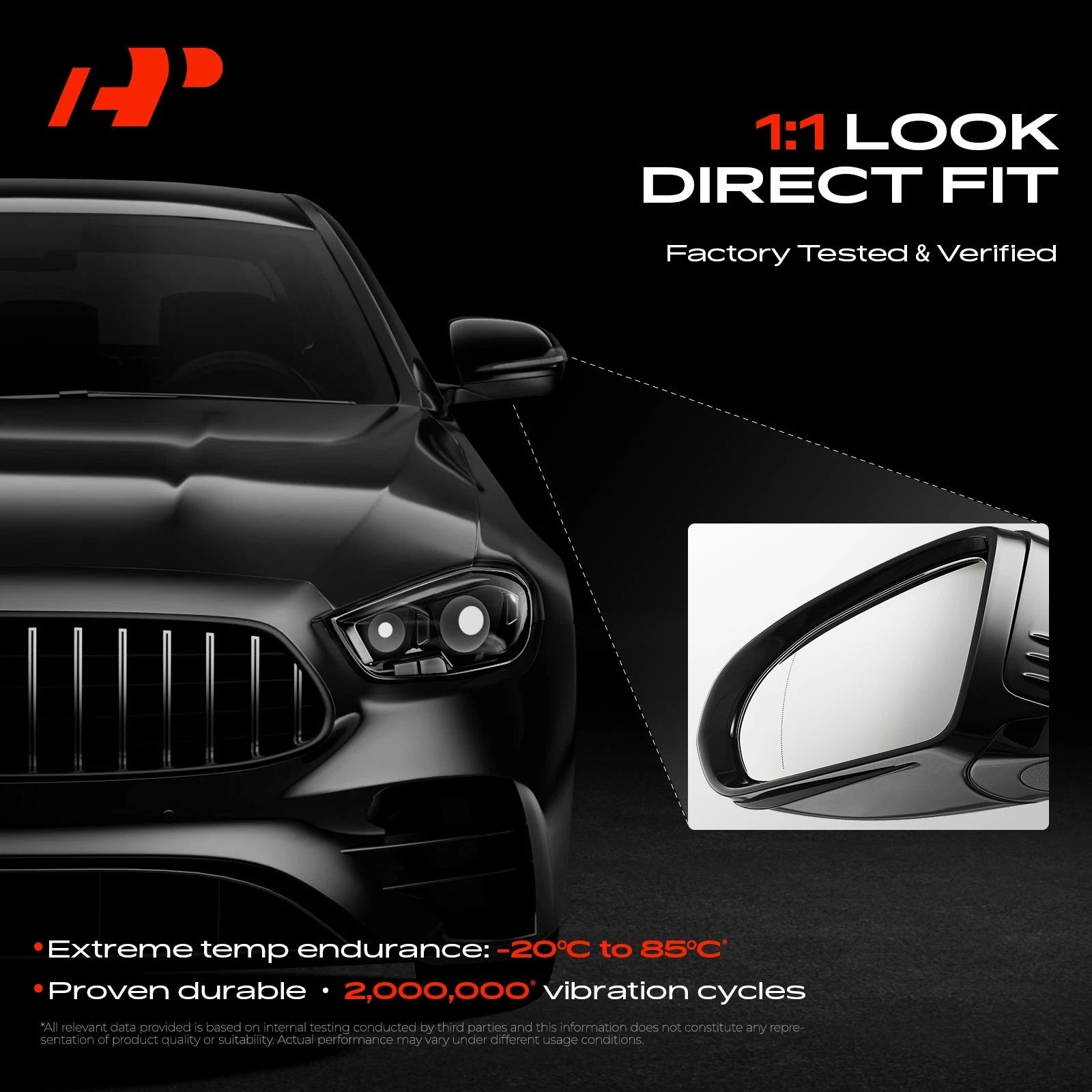 Driver Manual Mirror for Toyota Tundra (2007-2013)