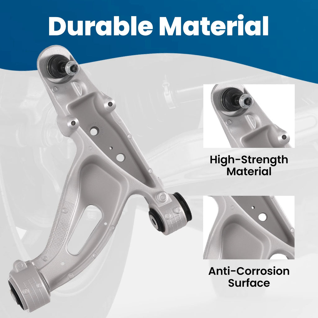 12x Front Suspension Upper Lower Control Arm Kit for Cadillac CTS (2003–2007)