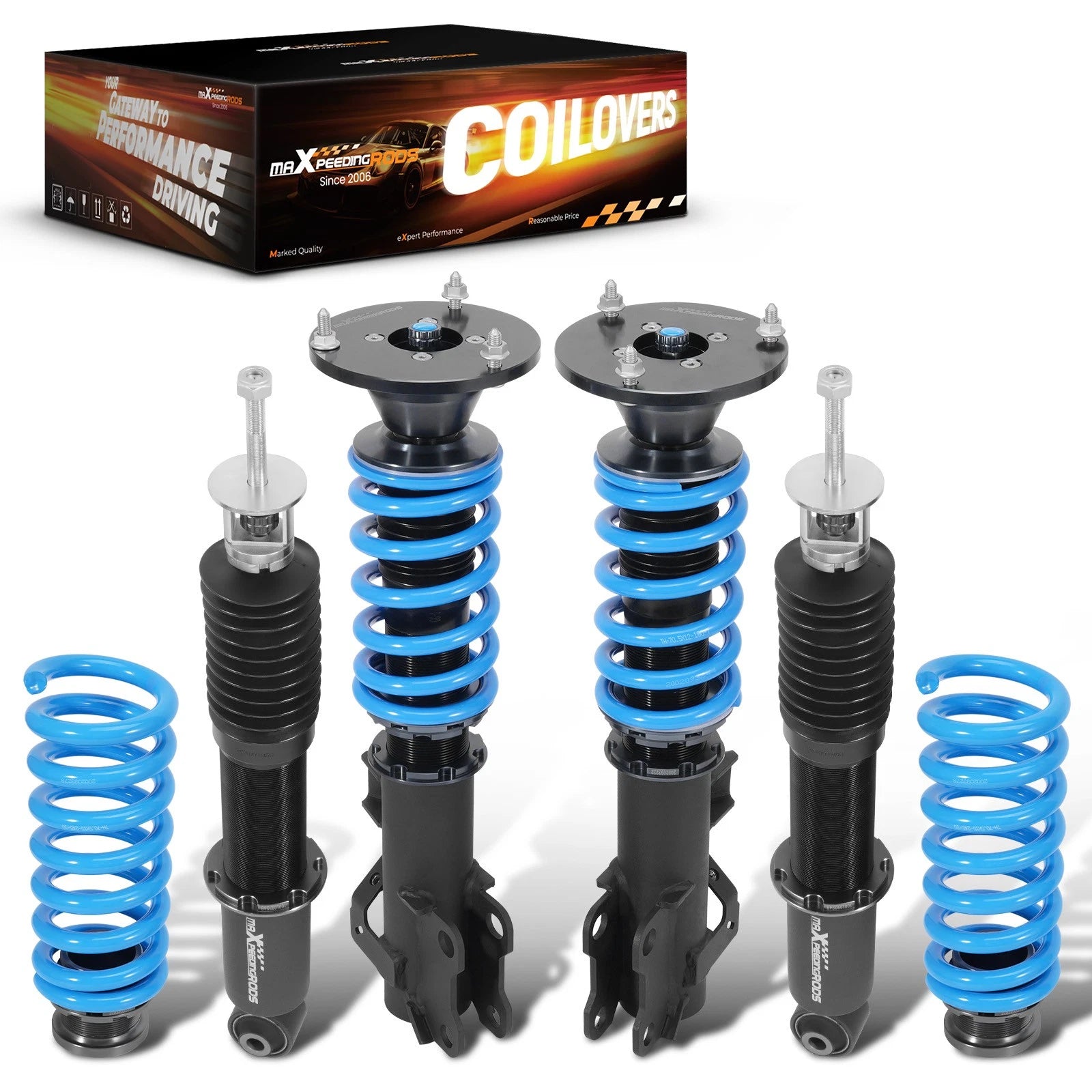 24-Way Damper Coilovers Suspension Kit for Cadillac ATS RWD (2012–2023)