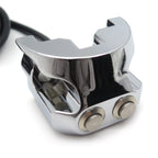 Chrome Handlebar Mounted Air Ride Switch Controller for Harley D