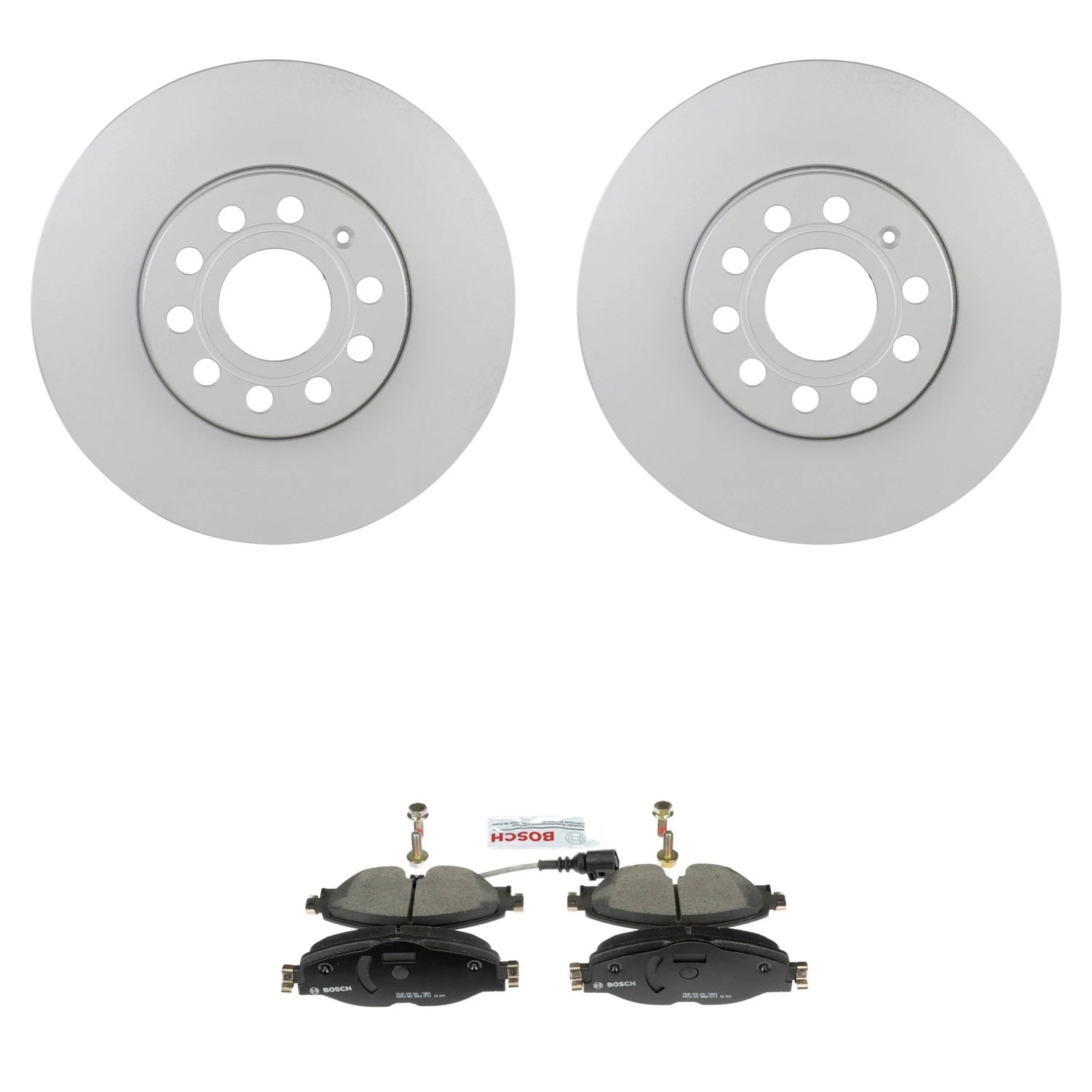 Bosch Quietcast Ceramic Disc Brake Pad Kit for A3 Golf Jetta