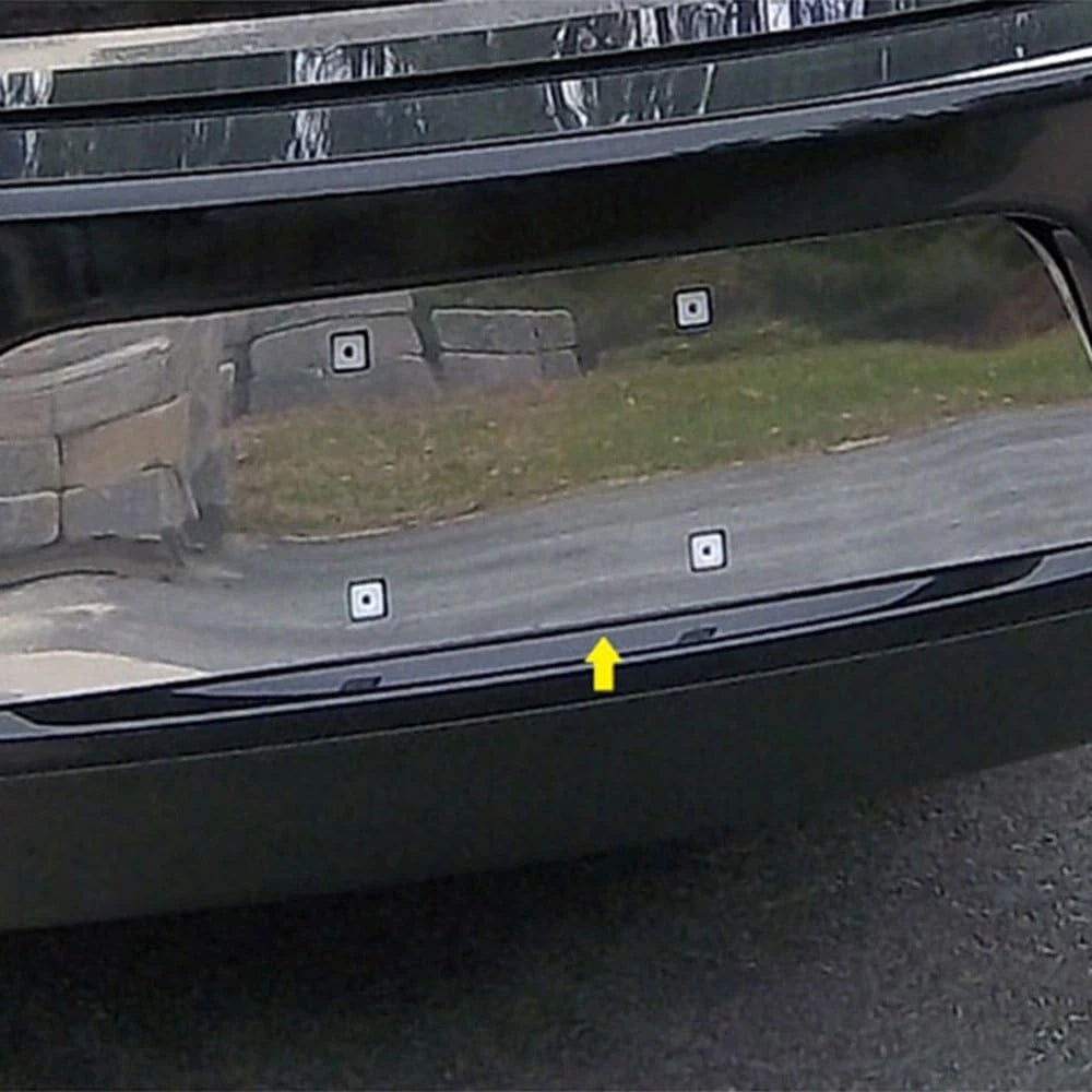 Chrome License Plate Bezel Trim for Chevrolet Malibu (2013–2015)