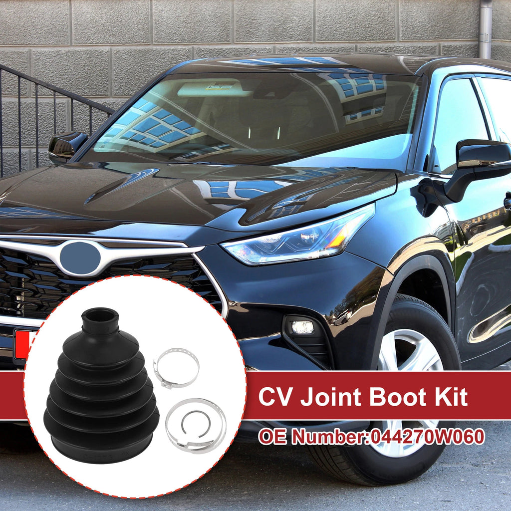 Outer CV Joint Boot Kit w/ Clamps for Toyota Highlander (2008–2013)
