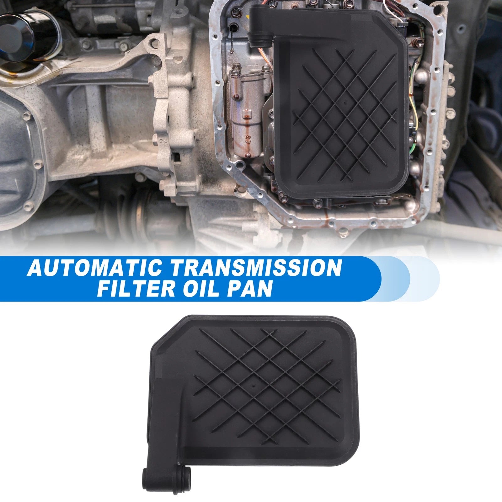 Transmission Fluid Filter Oil Pan for Mitsubishi (MD758684/MD758691)