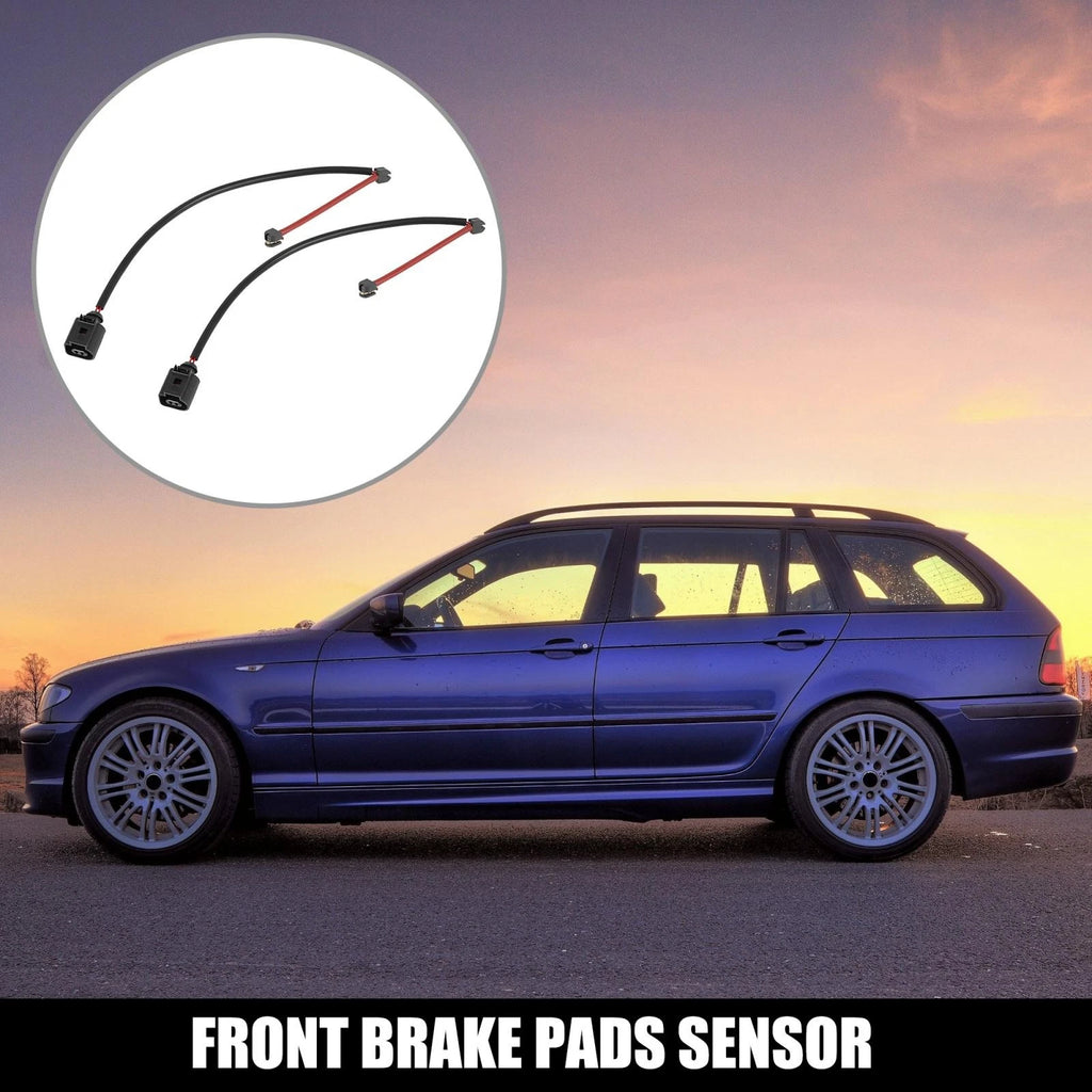 2X Front Brake Pad Electronic Wear Sensor for Audi Q7 (2006–2015)