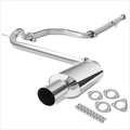 4" Round Tip Muffler for Honda Civic ED 1989–1991 OE Style Catback Exhaust