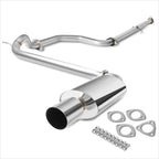 4" Round Tip Muffler for Honda Civic ED 1989–1991 OE Style Catback Exhaust