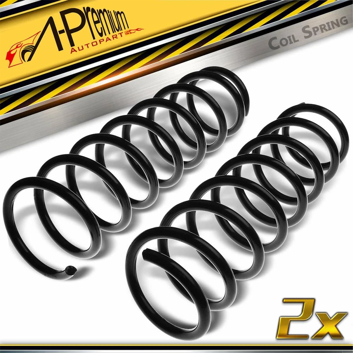 2X Rear Suspension Coil Spring for BMW E60 525i 530i 545i (2001–2010)
