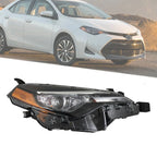Headlight Assembly for Toyota Corolla (2017–2019) Right Side Halogen