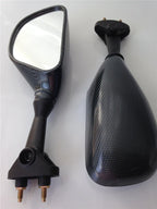 Carbon Fiber Racing Mirrors for Kawasaki ZX-6RR ZX-6R 636 (2003–2004)
