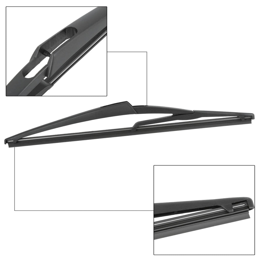 Set of 2 Rear Windshield Wiper Blade Arms for Nissan Juke (2010–2020)