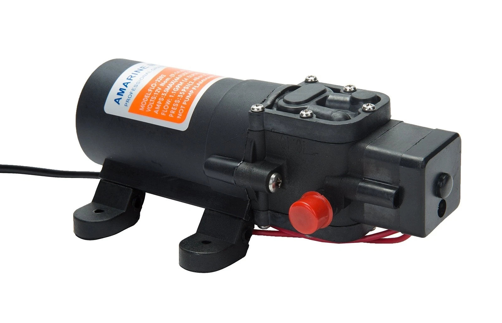 12V 35PSI 1GPM Water Pump for Various Applications (Self Priming)
