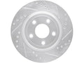 Rear Right Brake Rotor for Jaguar Vanden Plas (2004–2005) TW564SH
