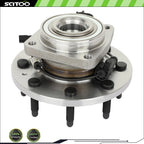 Wheel Bearing Hub Assembly for Chevy Silverado 2500 3500 HD (2001–2019)