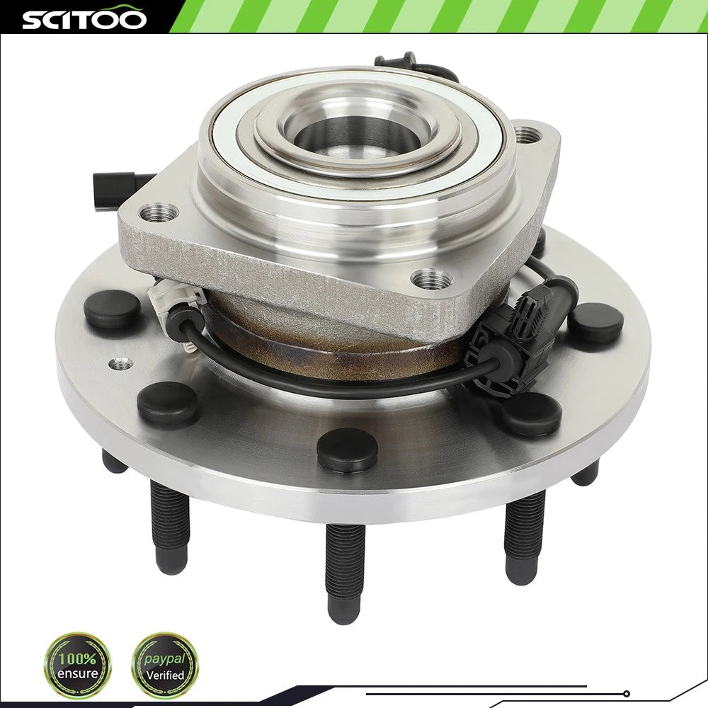 Wheel Bearing Hub Assembly for Chevy Silverado 2500 3500 HD (2001–2019)