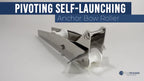 Hinged Double Bow Roller with Delrin Rollers for FO3696 (13-1/4 Inch)
