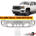 Chrome Front Bumper Face Bar with Sensor for GMC Sierra 1500 (2014–2015)
