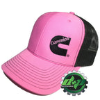Cummins Trucker Hat for Ladies - Richardson Snap Back, Pink Mesh