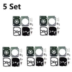 5X Carburetor Gasket Kit for Stihl FS45 FS46 FS55 HL45 (Z010-001-K009, RB-274)