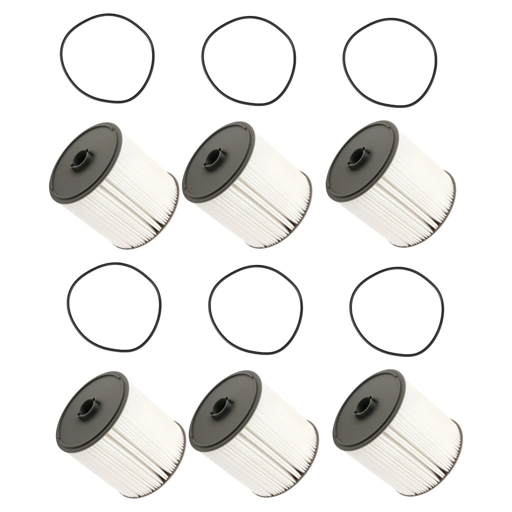 6PCS Fuel Filter Kit for Ram 2500 3500 4500 5500 6.7L (2019–2020) 68436631AA