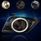 Fog Lights for Nissan Rogue (2014–2016) - Smoked Lens, Switch & Bezel