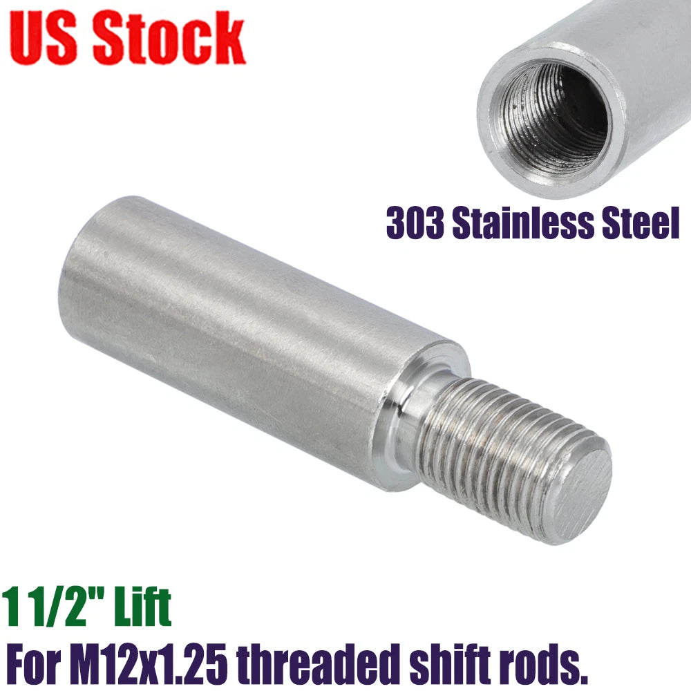 M12X1.25 Short Shifter Extension for Universal (1.5" Lift)