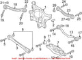 OEM Rear Passenger Right Suspension Knuckle for Chrysler Dodge