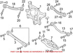 OEM Rear Passenger Right Suspension Knuckle for Chrysler Dodge