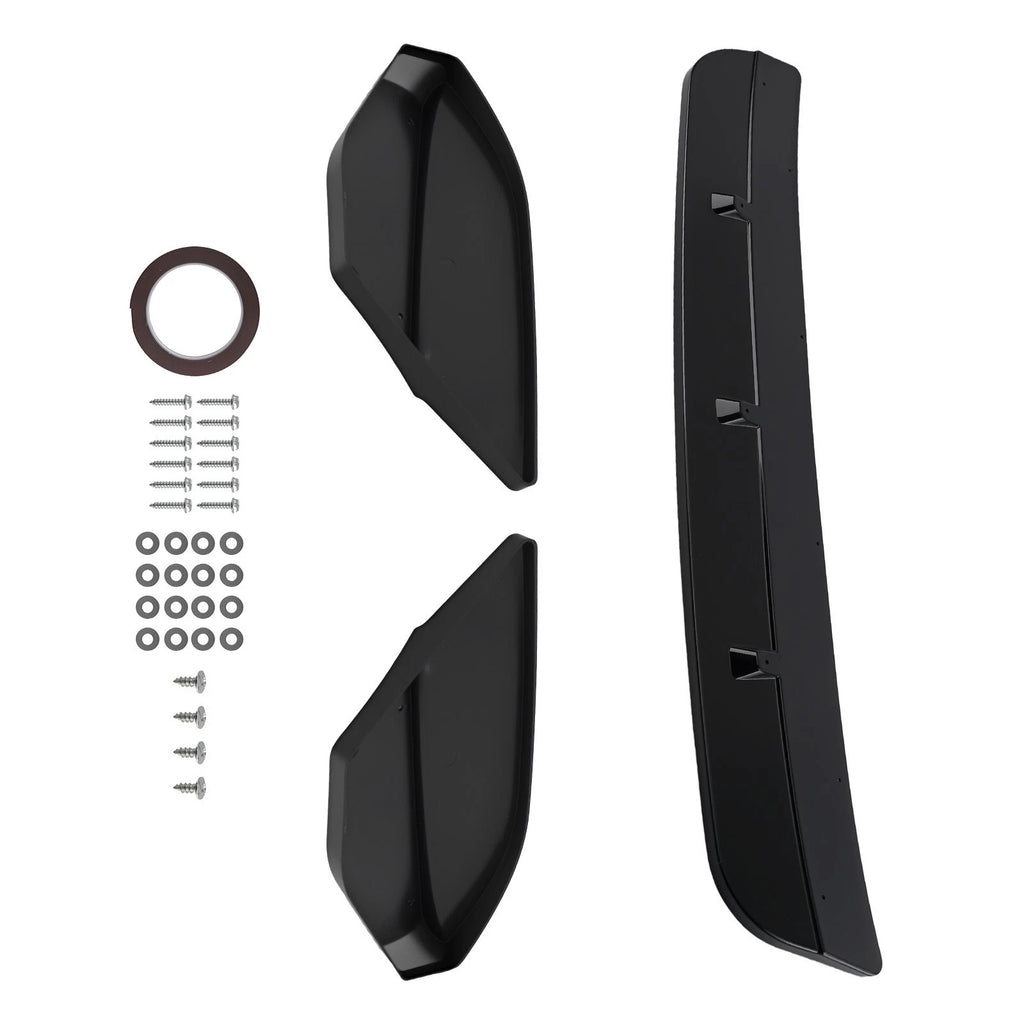 3PCS Front Bumper Lip Splitter Spoiler Kit for BMW X3M X4M (F97 F98)