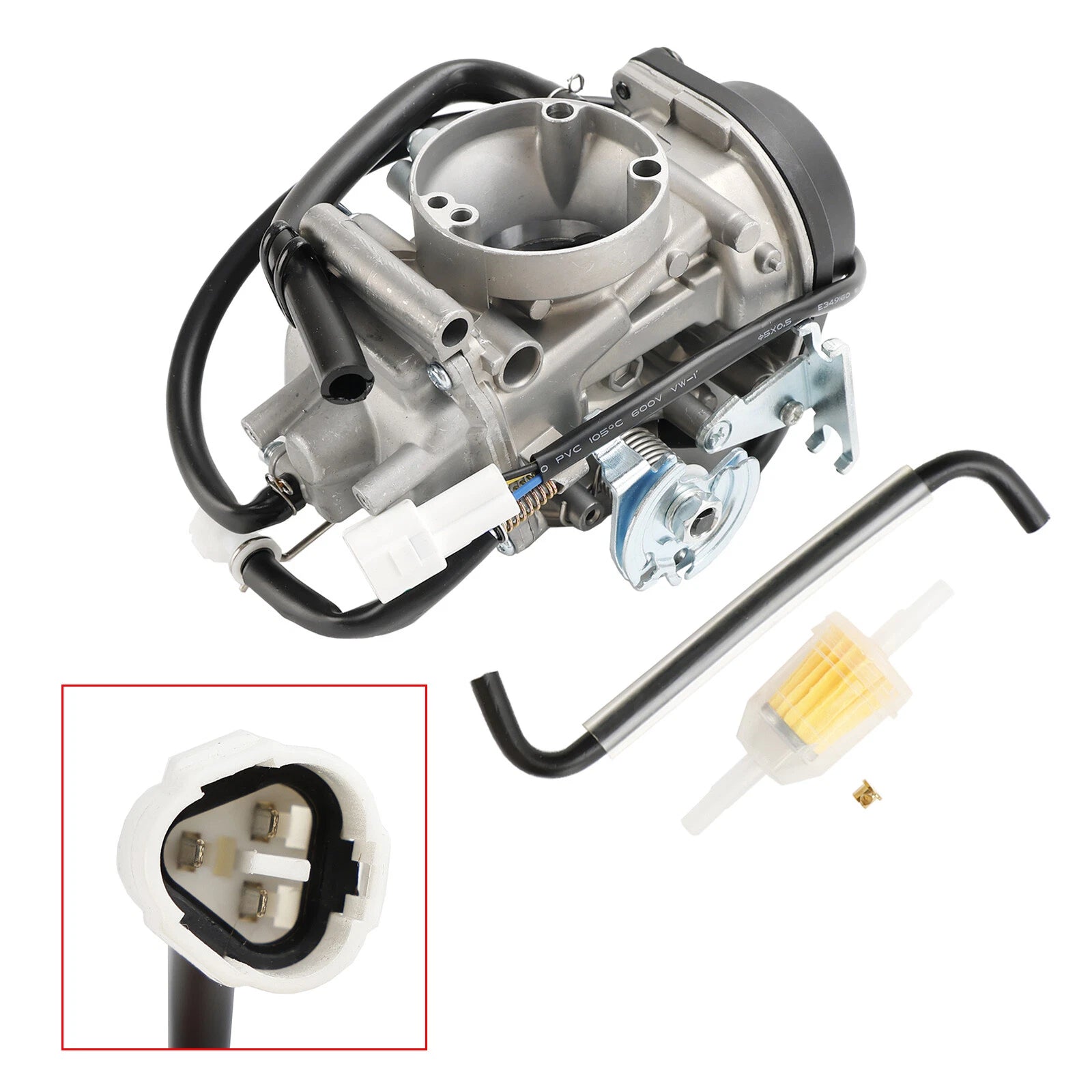 Carburetor Carb for Yamaha Raptor 350 YFM350R ATV (2006–2013) 5YT-14901-10-00