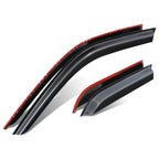 Set of 4 Window Visors for Toyota 4Runner (1996–2002) Carbon Fiber Style