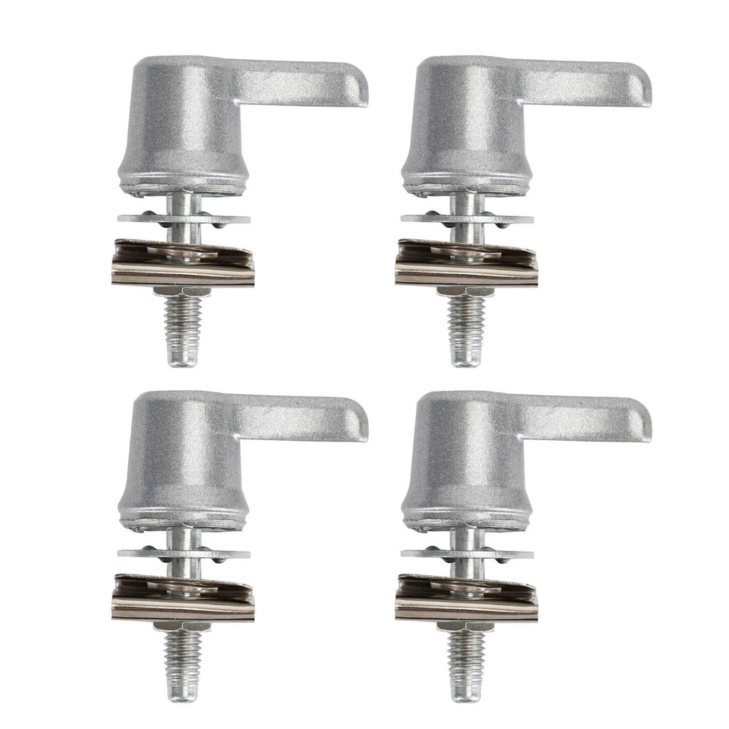 Set of 4 Saddlebag Lever Lock Bolts & Nuts Kit for Touring (2001–2020)