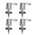Set of 4 Saddlebag Lever Lock Bolts & Nuts Kit for Touring (2001–2020)