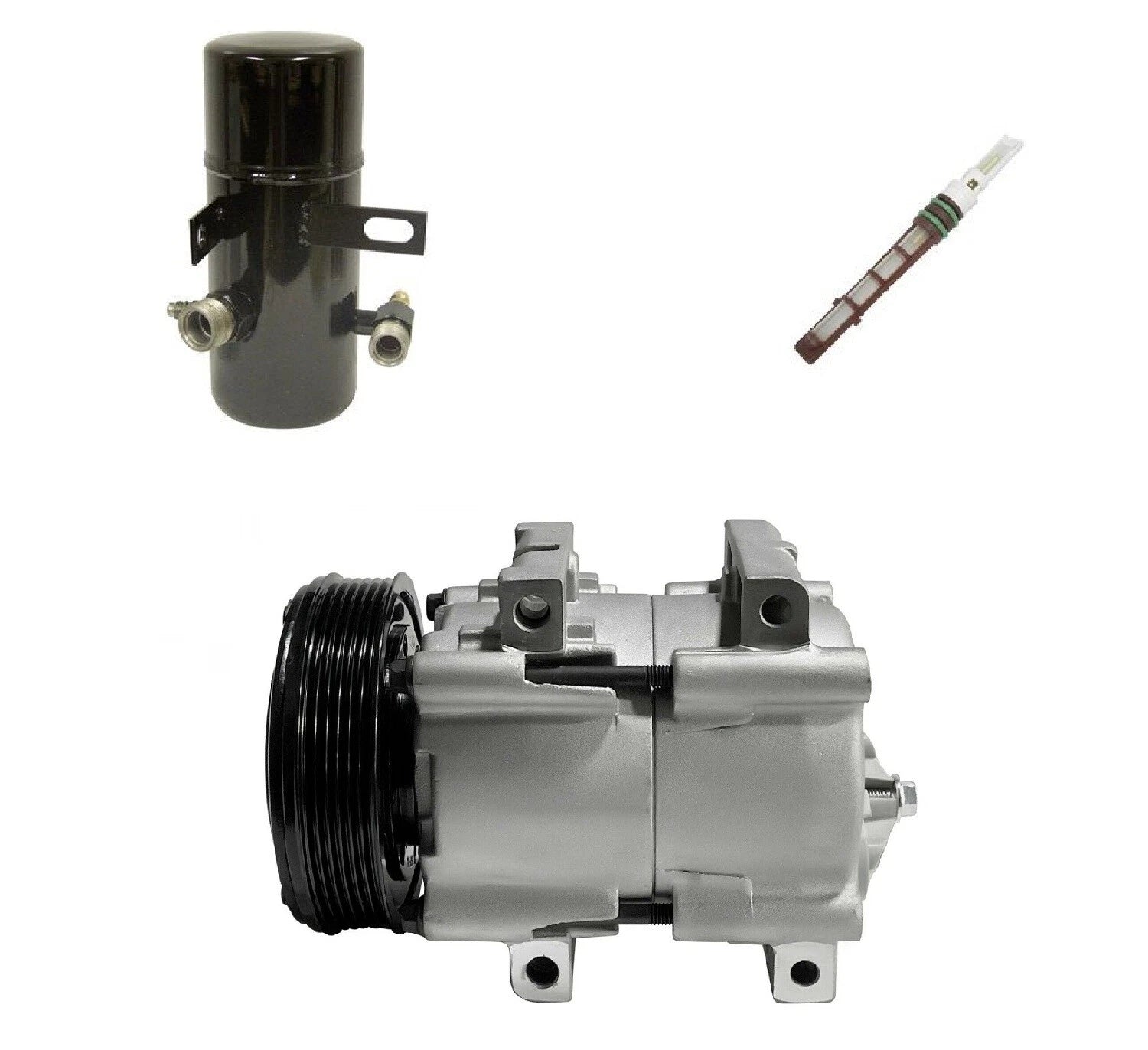 AC Compressor Kit Replacement for Ford F-350 5.8L 7.5L (1996–1996)